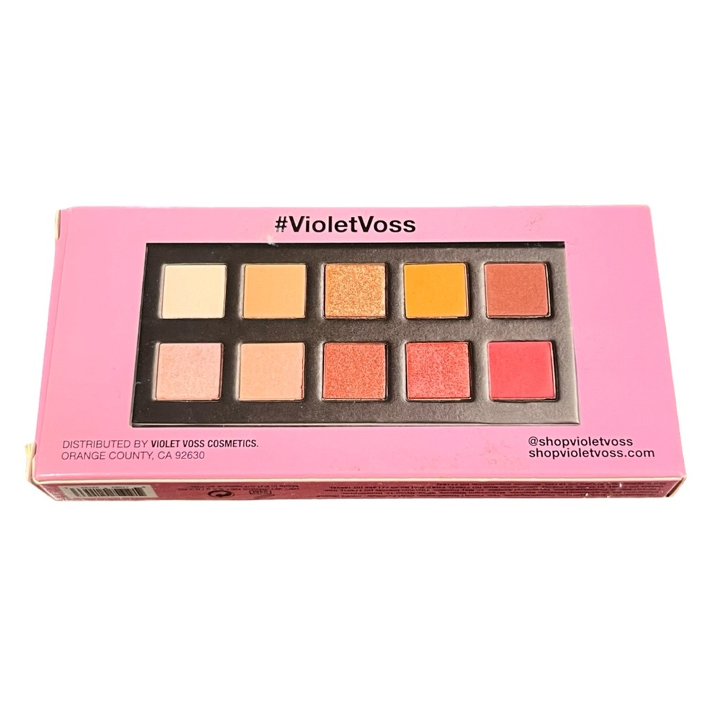 Violet Voss Eyeshadow Palette - HG Fun Size Cream, Orange, Pink Hues NWOT